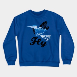 Fly as a Bird Crewneck Sweatshirt